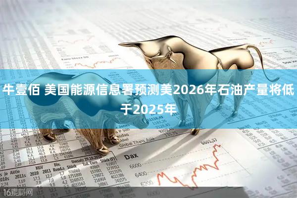 牛壹佰 美国能源信息署预测美2026年石油产量将低于2025年