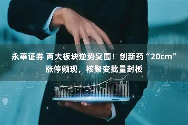 永華证券 两大板块逆势突围！创新药“20cm”涨停频现，核聚变批量封板
